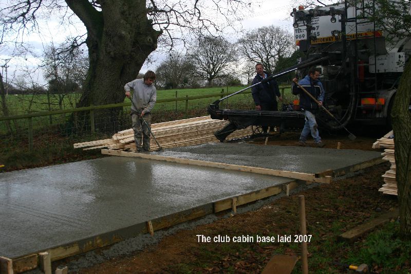 Clubhouse base laid 2007