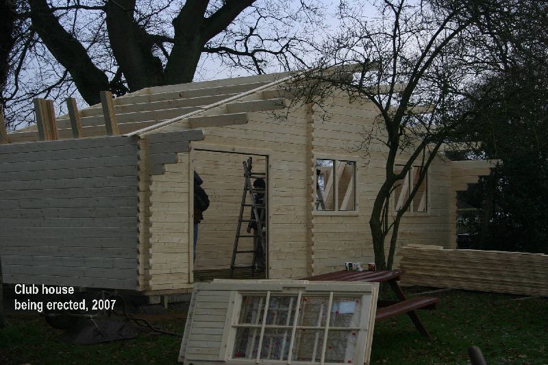 Clubhouse erection