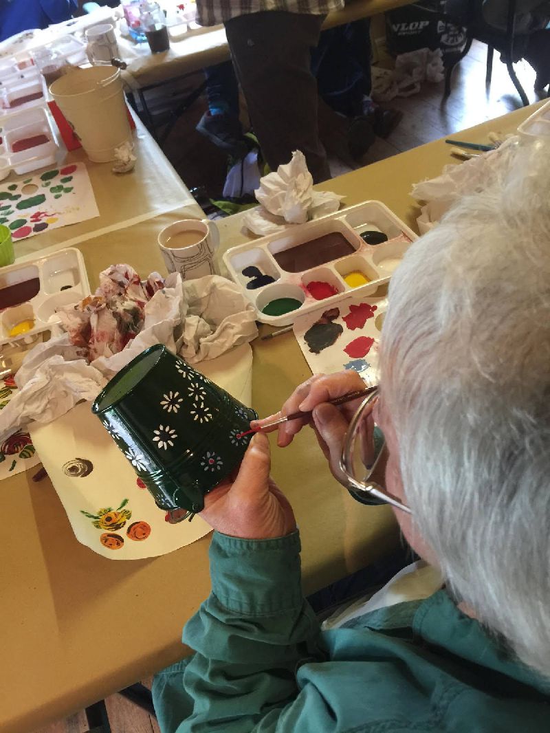 Canal art workshop