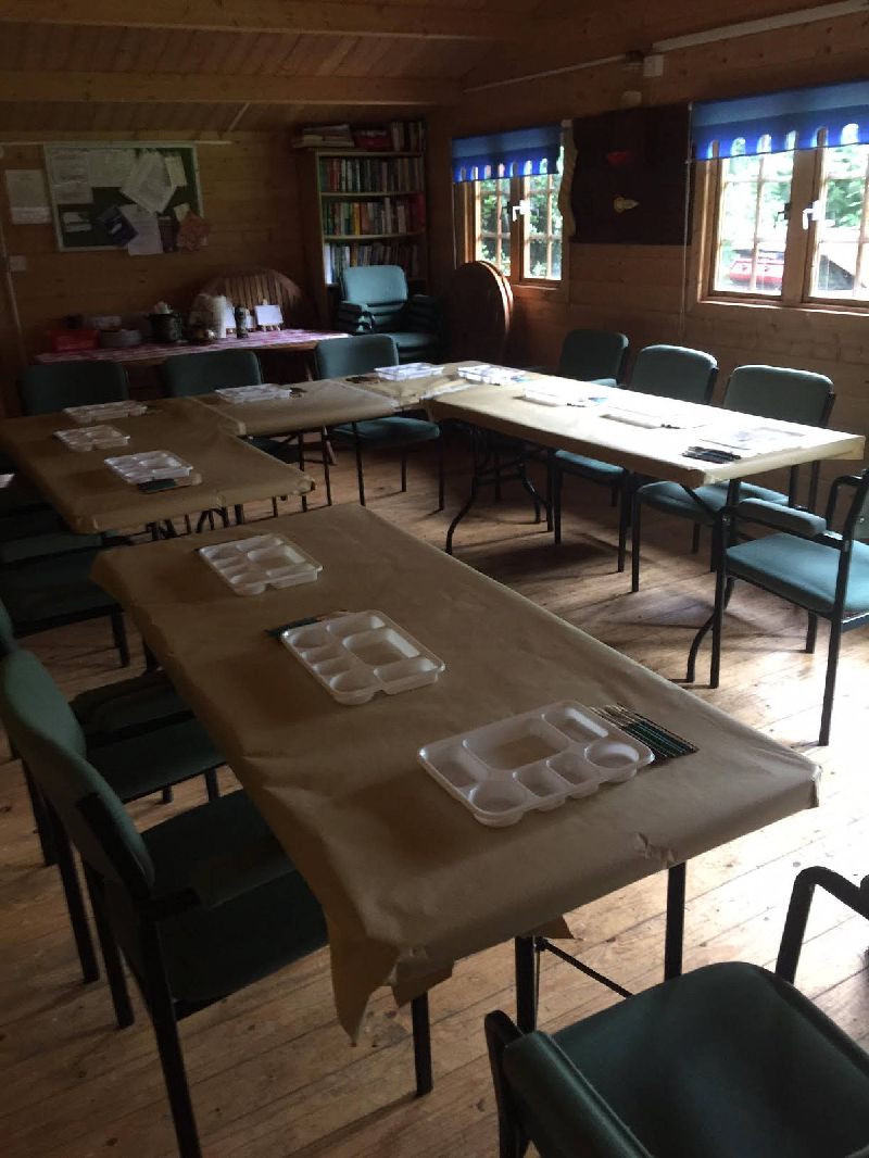 Canal art workshop