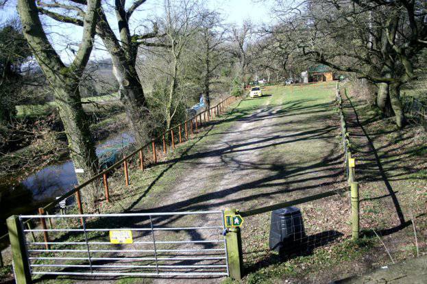 Club site entrance